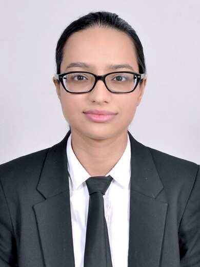Advocate Shubhika Pant, junior associate